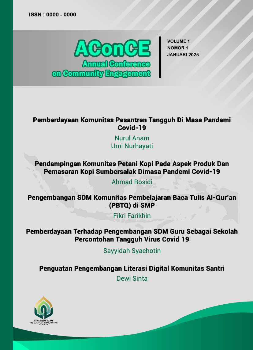 					View Vol. 1 No. 2 (2025): Proceeding 1st Annual Conference on Community Engagement (ACONCE)
				